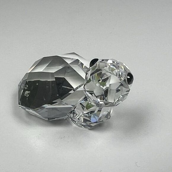 Retired Swarovski Crystal LovLots Win Win Turtle Figurine NEW #839869 - Picture 3 of 9